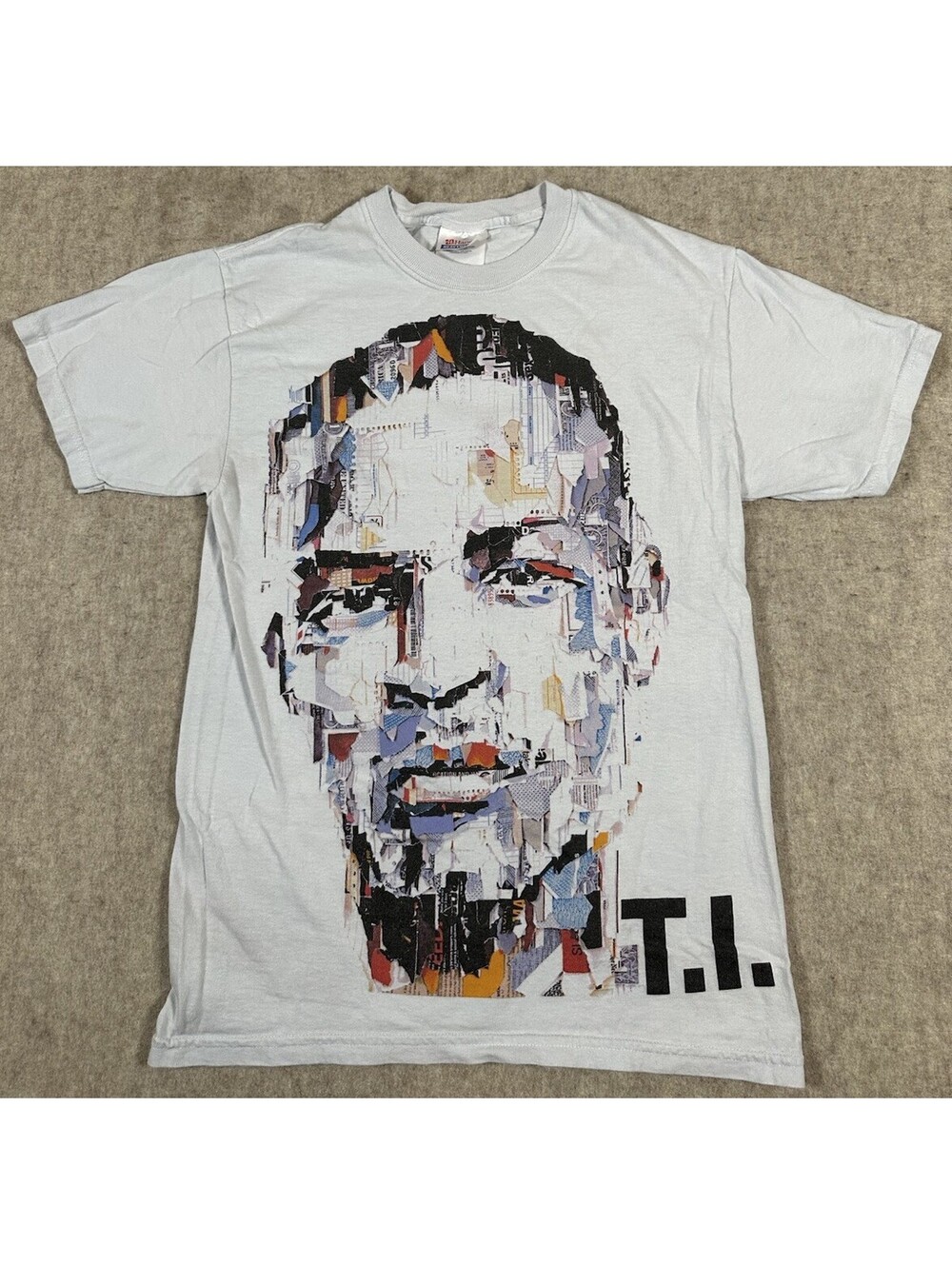 2008 T.I.“Paper Trail” Rap T Shirt XS? White Hanes Heavyweight RARE
